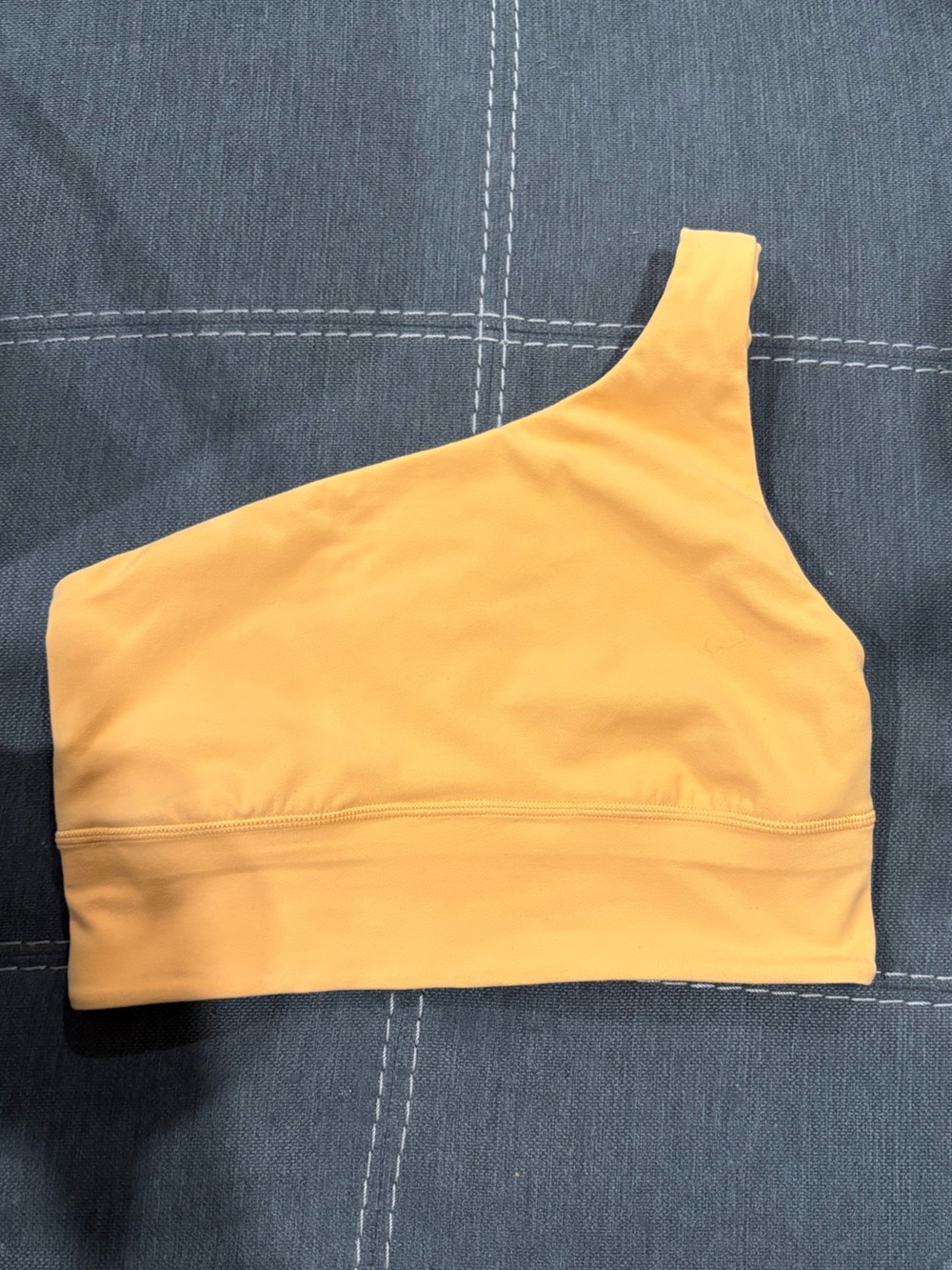 lululemon athletica Align Asymmetrical One-Shoulder Bra in Mango Dream - Picture 4 of 5